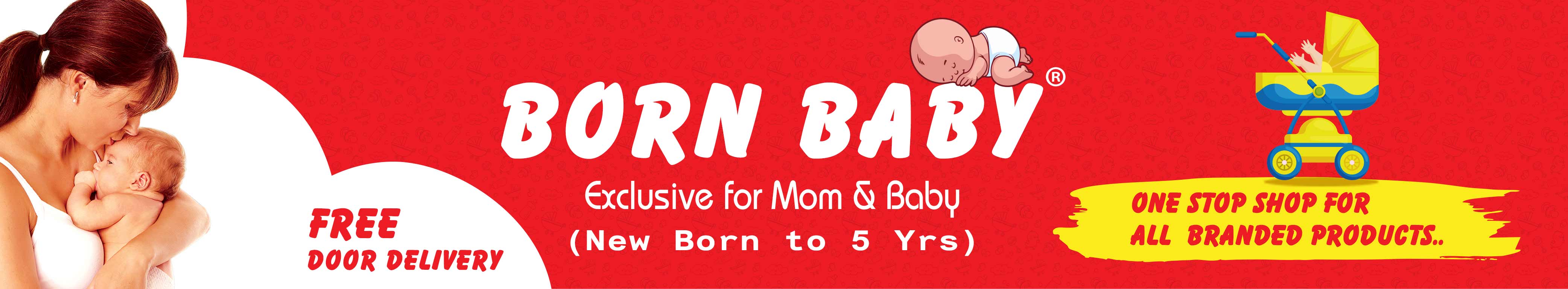 Born Baby Exclusive For Mom and Baby Banner Image